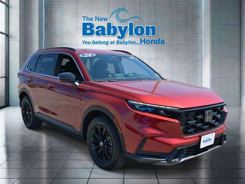 Radiant Red Metallic 2024 Honda CR-V Hybrid Sport AWD