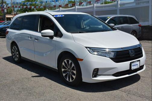 Platinum White Pearl 2021 Honda Odyssey EX-L