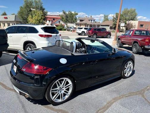Black 2009 Audi TTS 2.0T quattro Cabriolet