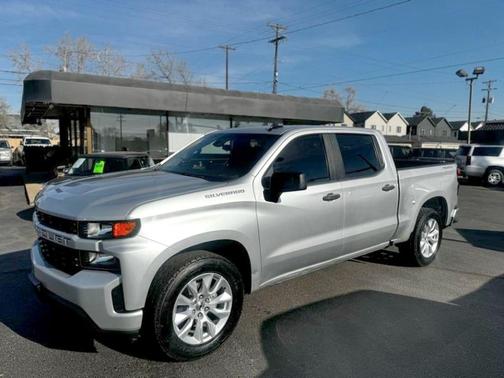 Silver 2022 Chevrolet Silverado 1500 Limited Custom