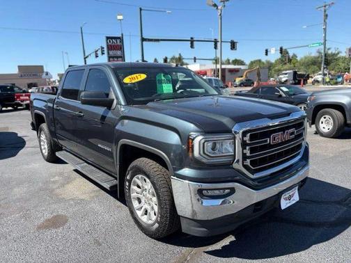 Blue 2017 GMC Sierra 1500 SLE