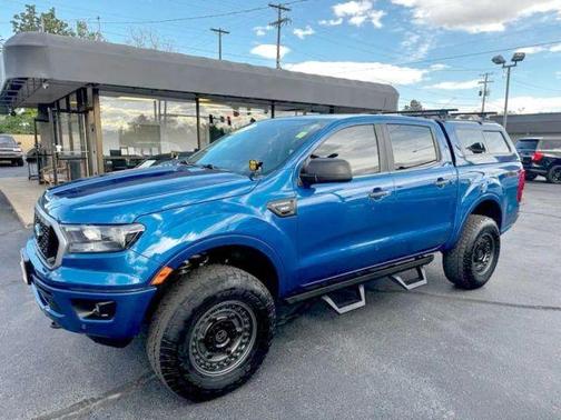 Blue 2019 Ford Ranger XLT
