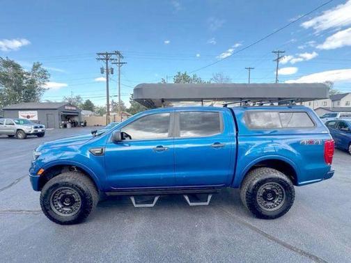 Blue 2019 Ford Ranger XLT