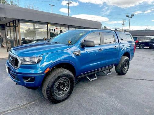 Blue 2019 Ford Ranger XLT
