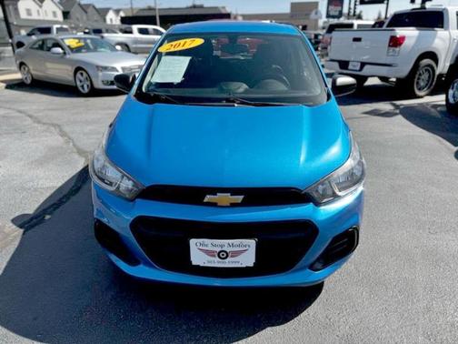 Blue 2017 Chevrolet Spark LS