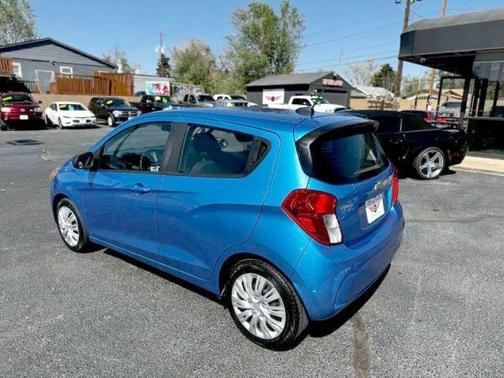 Blue 2017 Chevrolet Spark LS