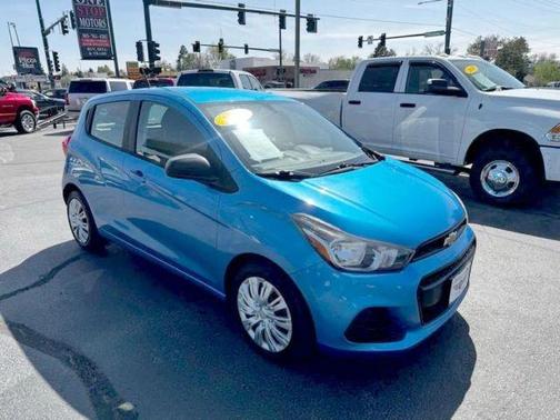 Blue 2017 Chevrolet Spark LS