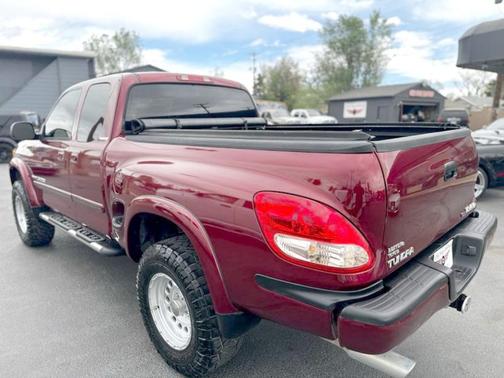 Red 2003 Toyota Tundra Limited