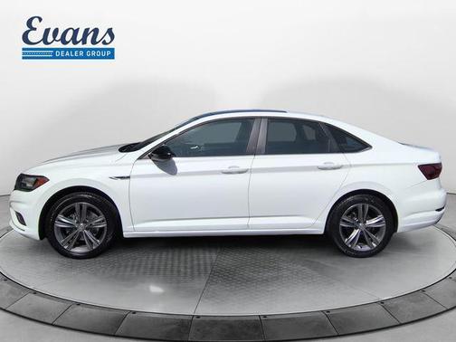 Pure White 2019 Volkswagen Jetta 1.4T R-Line