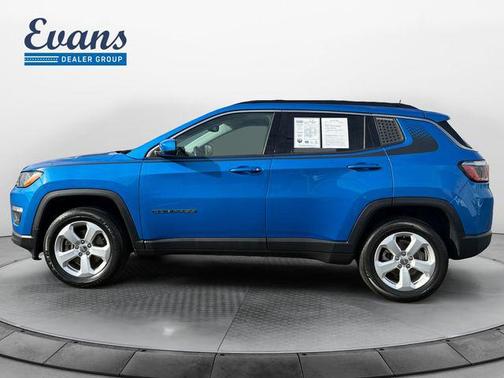 Laser Blue Pearlcoat 2018 Jeep Compass Latitude