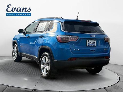 Laser Blue Pearlcoat 2018 Jeep Compass Latitude