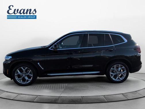 Black Sapphire Metallic 2023 BMW X3 xDrive30i