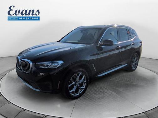 Black Sapphire Metallic 2023 BMW X3 xDrive30i