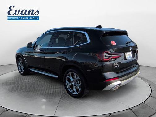 Black Sapphire Metallic 2023 BMW X3 xDrive30i