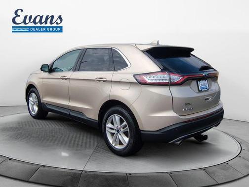 White Gold 2018 Ford Edge SEL