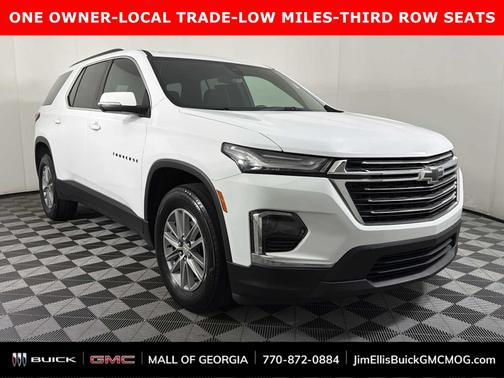 Summit White 2023 Chevrolet Traverse LT Cloth
