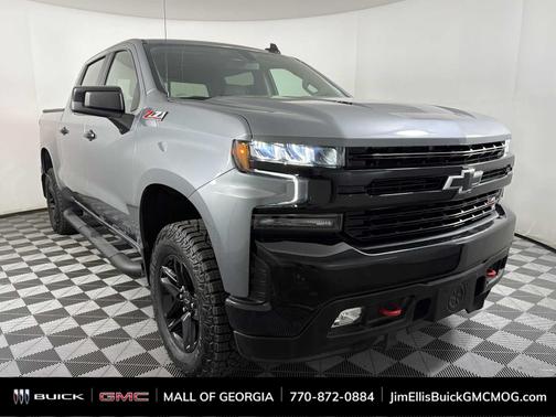 Satin Steel Metallic 2021 Chevrolet Silverado 1500 LT Trail Boss