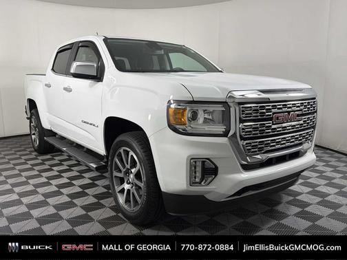 Summit White 2022 GMC Canyon Denali