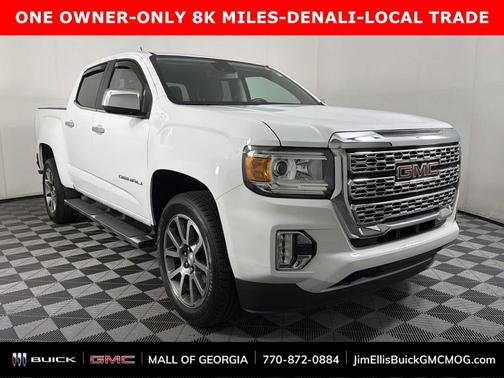 Summit White 2022 GMC Canyon Denali