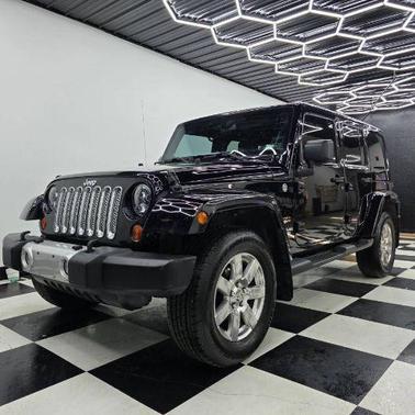 Black Clearcoat 2013 Jeep Wrangler Unlimited Sahara