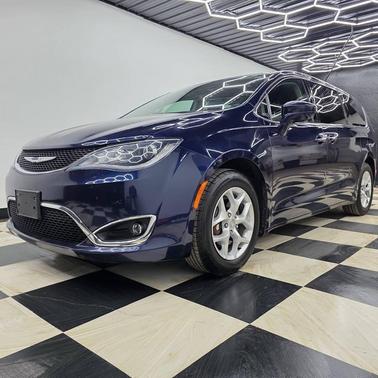 Jazz Blue Pearlcoat 2018 Chrysler Pacifica Touring Plus
