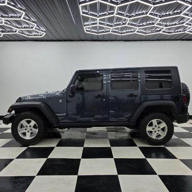 Black 2008 Jeep Wrangler Unlimited X