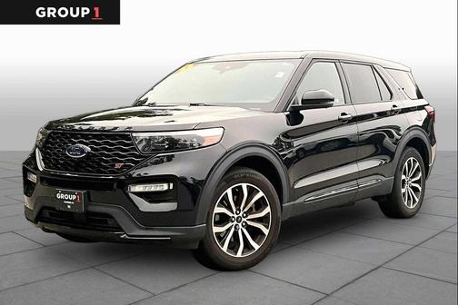 Agate Black Metallic 2022 Ford Explorer ST