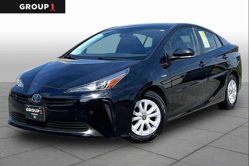 Midnight Black Metallic 2019 Toyota Prius LE