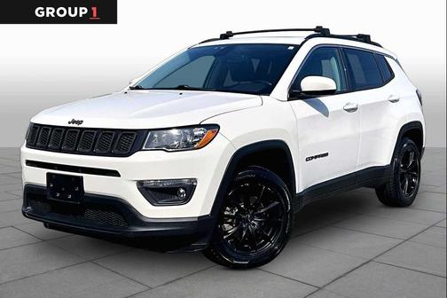 White Clearcoat 2020 Jeep Compass Latitude