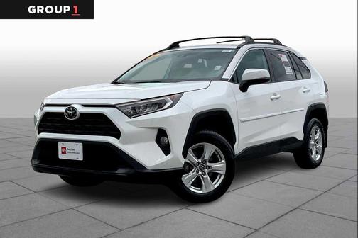 Super White 2020 Toyota RAV4 XLE