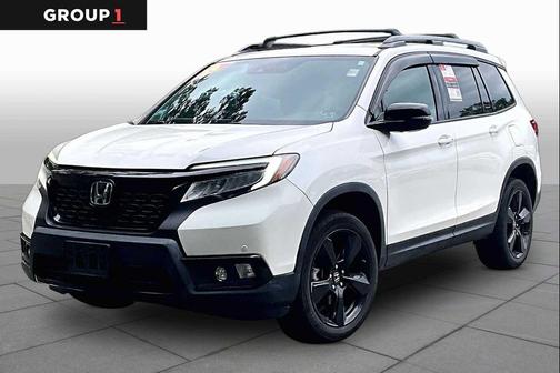 White Diamond Pearl 2019 Honda Passport Elite