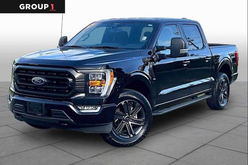 AGATE BLACK METALLIC 2022 Ford F-150 XLT