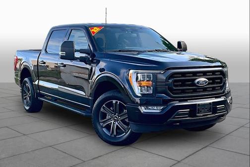 AGATE BLACK METALLIC 2022 Ford F-150 XLT