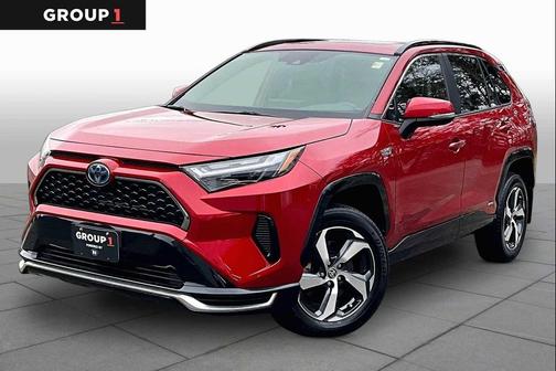 Supersonic Red 2023 Toyota RAV4 Prime SE