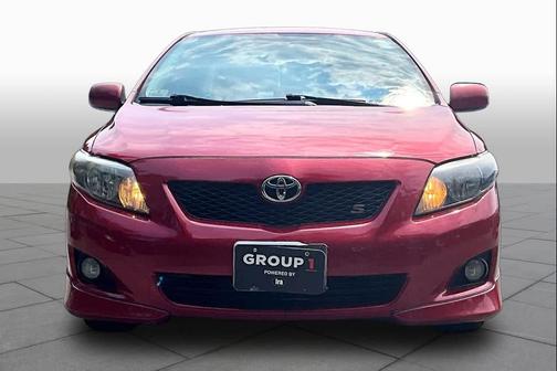 Barcelona Red Metallic 2009 Toyota Corolla S