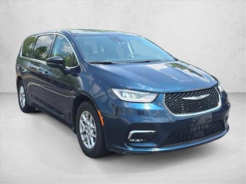 Fathom Blue Pearlcoat 2024 Chrysler Pacifica Touring L