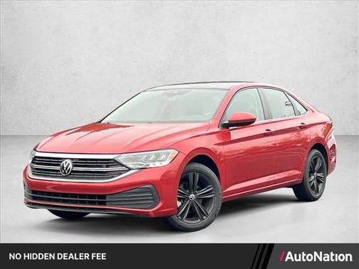 Deep Black Pearl 2023 Volkswagen Jetta 1.5T SE