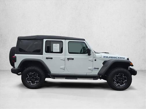Bright White Clearcoat 2023 Jeep Wrangler 4xe Rubicon