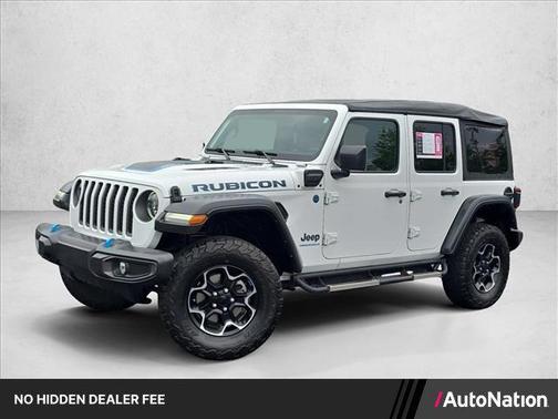 Bright White Clearcoat 2023 Jeep Wrangler 4xe Rubicon