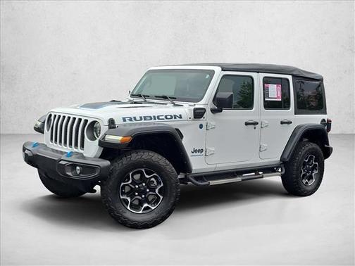 Bright White Clearcoat 2023 Jeep Wrangler 4xe Rubicon