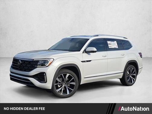 opal white pearl 2026 Volkswagen Atlas 2.0T SEL Premium R-Line 4MOTION