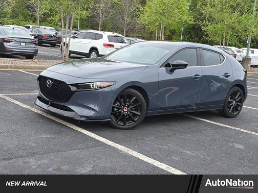 Machine Gray Metallic 2021 Mazda Mazda3 2.5 Turbo AWD