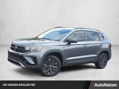 Platinum Gray Metallic 2024 Volkswagen Taos 1.5T S