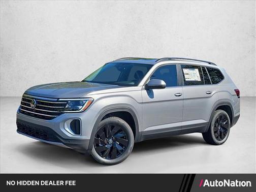 silver mist metallic 2026 Volkswagen Atlas 2.0T SE w/Technology