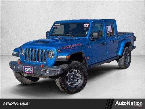 Hydro Blue Pearlcoat 2022 Jeep Gladiator Mojave 4x4
