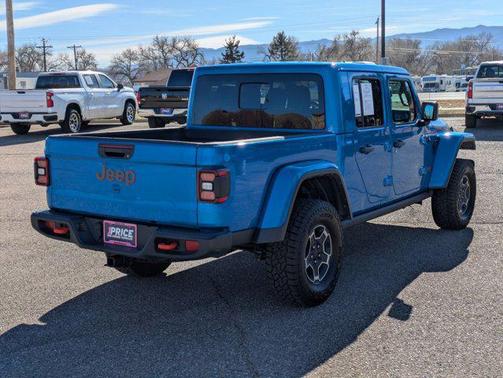 Hydro Blue Pearlcoat 2022 Jeep Gladiator Mojave 4x4
