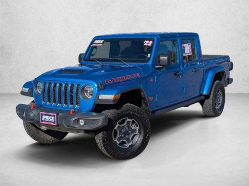 Hydro Blue Pearlcoat 2022 Jeep Gladiator Mojave 4x4