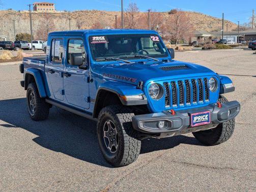 Hydro Blue Pearlcoat 2022 Jeep Gladiator Mojave 4x4