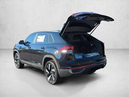 Deep Black Pearl 2026 Volkswagen Atlas Cross Sport 2.0T SE w/Technology