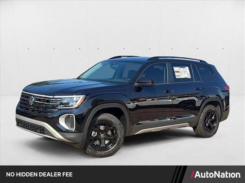 Deep Black Pearl 2026 Volkswagen Atlas 2.0T Peak Edition